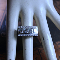 Custom Made One of a Kind 14 White Gold Certified Charles and Colvard 10.48 Carat Moissanite Ring