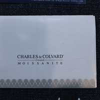 Custom Made One of a Kind 14 White Gold Certified Charles and Colvard 10.48 Carat Moissanite Ring