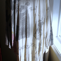 Rare Vintage Magnolia Pearl Graphic Duster Kimono - One Size Fits All