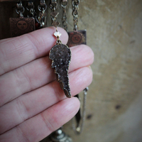 Celestial Gypsy Necklace Set w/AMAZING Labradorite Stone,Sterling Sun & Moon Tarot Medals,Amethyst Druzy Angel Wing,Antique Cross,Faceted Rock Crystal & Much More!