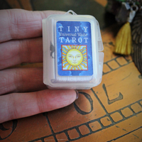 Antique Kantha Hand Stitched Pouch Pendant Necklace w/Tiny Tarot Card Full Deck, Antique Kuchi Gypsy Findings,Vintage Silver Angel Wing,Silver Capped Quartz Points & More!