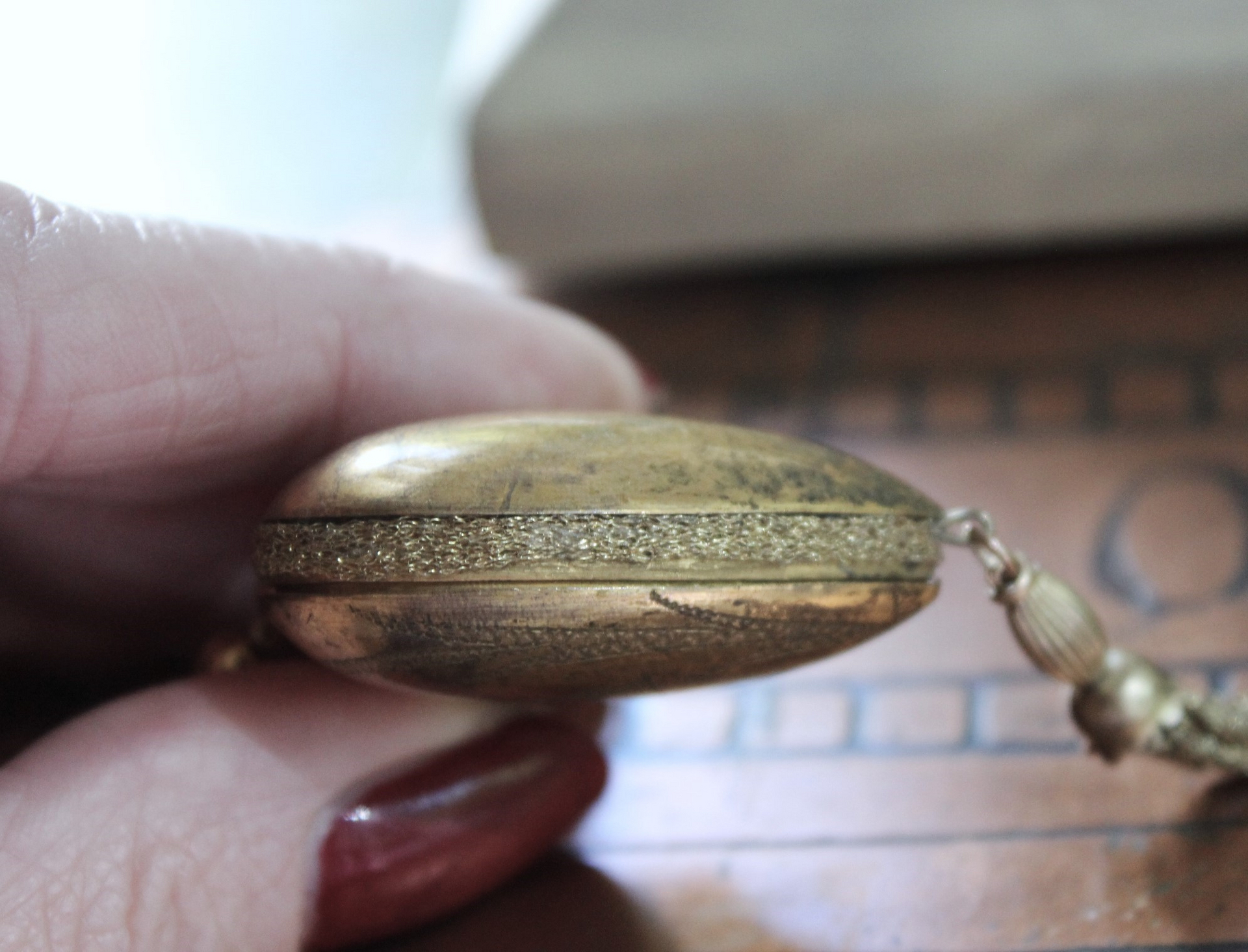 The Life of the Soul Necklace w/Small Antique French Engraved Ex Voto Locket, Antique Stanhope Cross Antique European Medals, Rare 4 Way Scapular Cross & More!