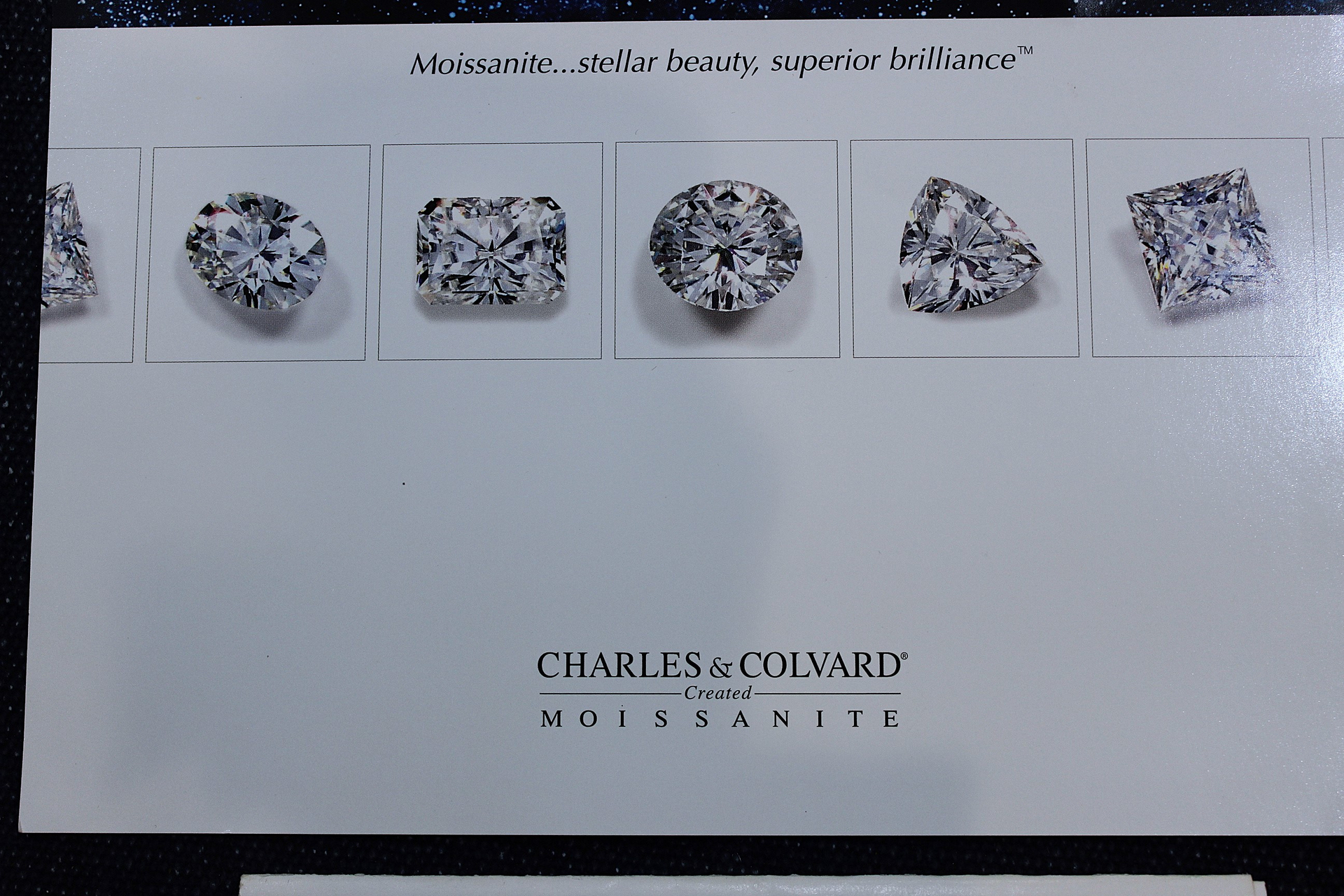 Custom Made One of a Kind 14 White Gold Certified Charles and Colvard 10.48 Carat Moissanite Ring