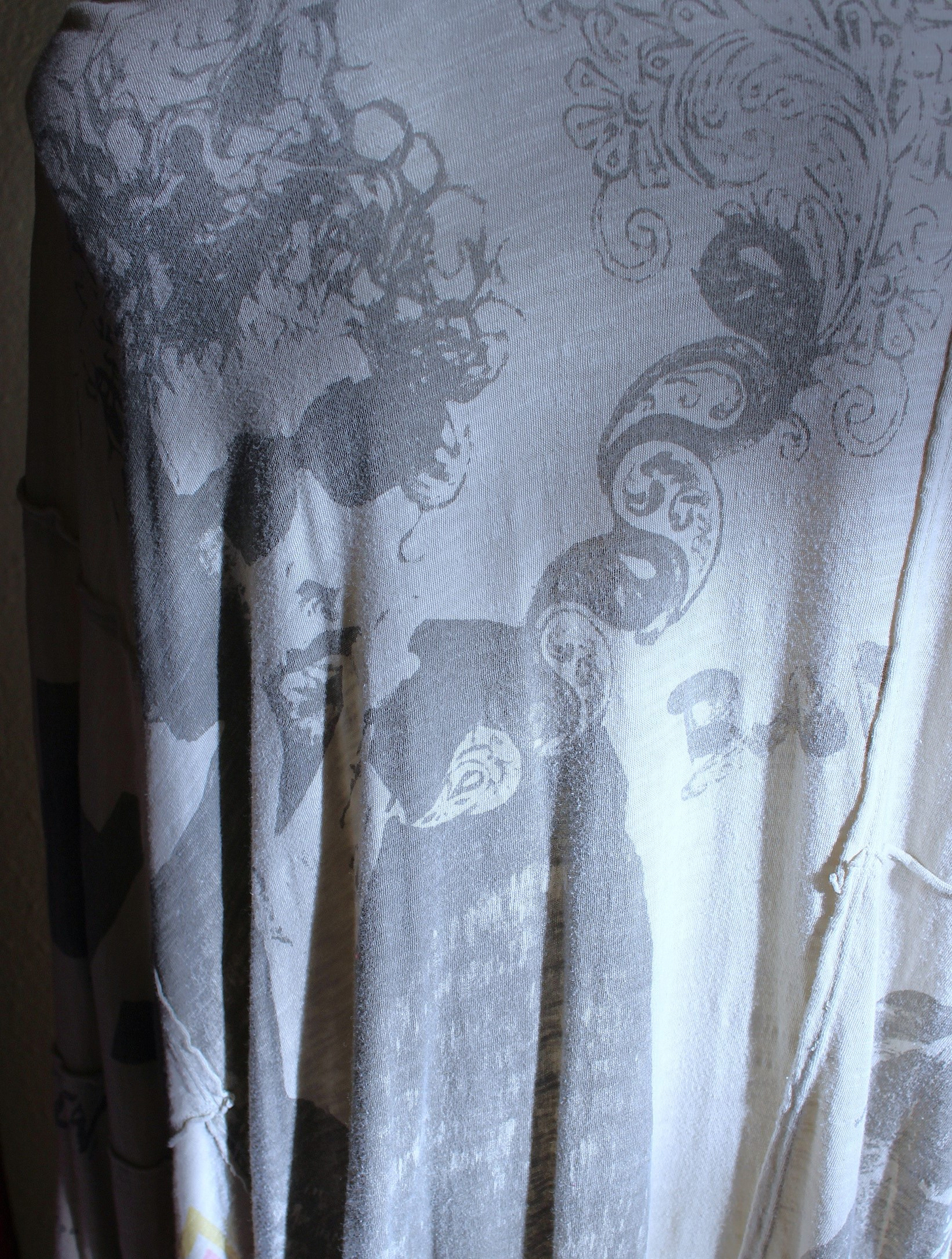 Rare Vintage Magnolia Pearl Graphic Duster Kimono - One Size Fits All